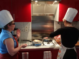 Atelier culinaire du séjour gastronomie au gîte la source en Ardèche à Flaviac